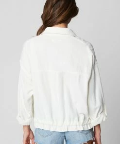 BLANK NYC White Above The Clouds Jacket