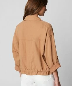 BLANK NYC Catch My Drift Jacket Tan 7 BLANK NYC Catch My Drift Jacket Tan