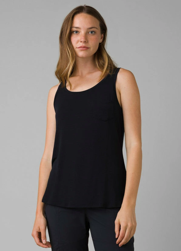 Prana Foundation Scoop Neck Tank Black 3 Prana Foundation Scoop Neck Tank Black
