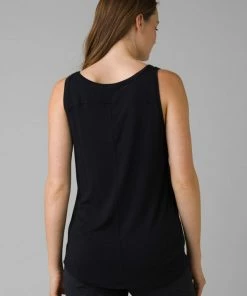 Prana Foundation Scoop Neck Tank Black