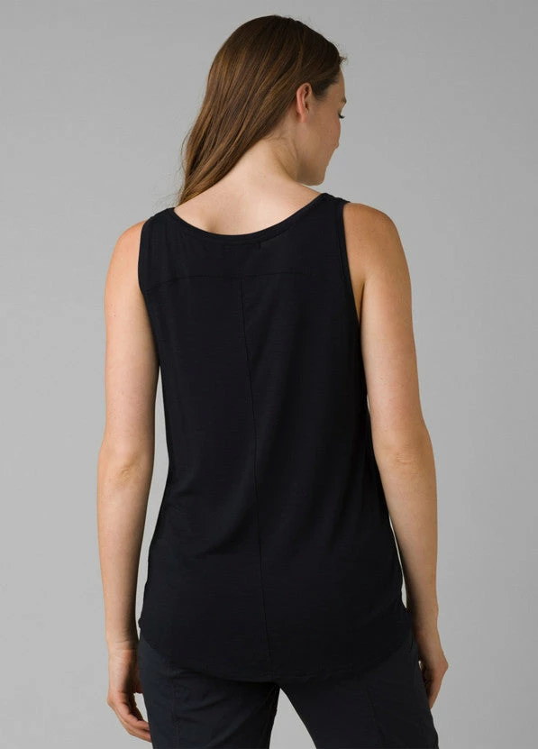 Prana Foundation Scoop Neck Tank Black 4 Prana Foundation Scoop Neck Tank Black