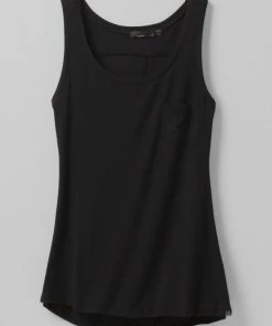 Prana Foundation Scoop Neck Tank Black 7 Prana Foundation Scoop Neck Tank Black
