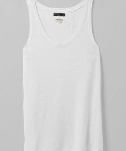 Prana Cozy Up Tank White