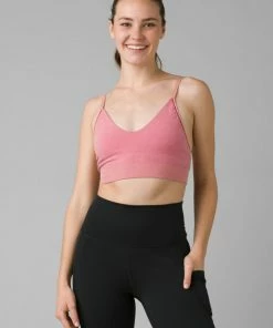 Prana Sopra Seamless Crop Top Cloud Blush