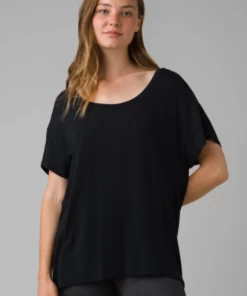 Prana Foundation Slouch Top Black