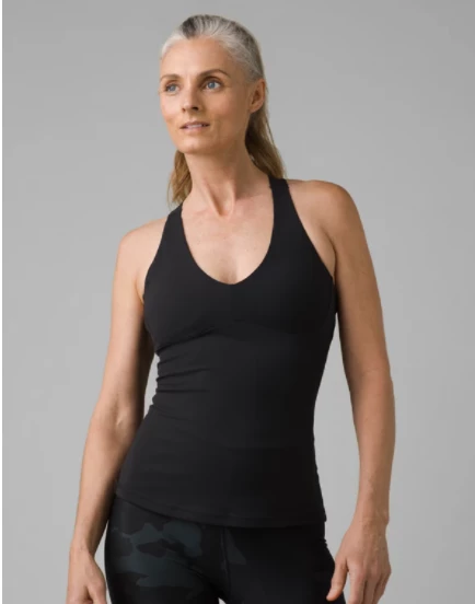 Prana Layna Bra Tank Black 3 Prana Layna Bra Tank Black