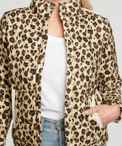 Chaser Quilted Crop Puffer Bobcat