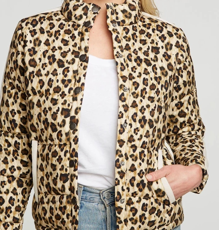 Chaser Quilted Crop Puffer Bobcat 3 Chaser Quilted Crop Puffer Bobcat