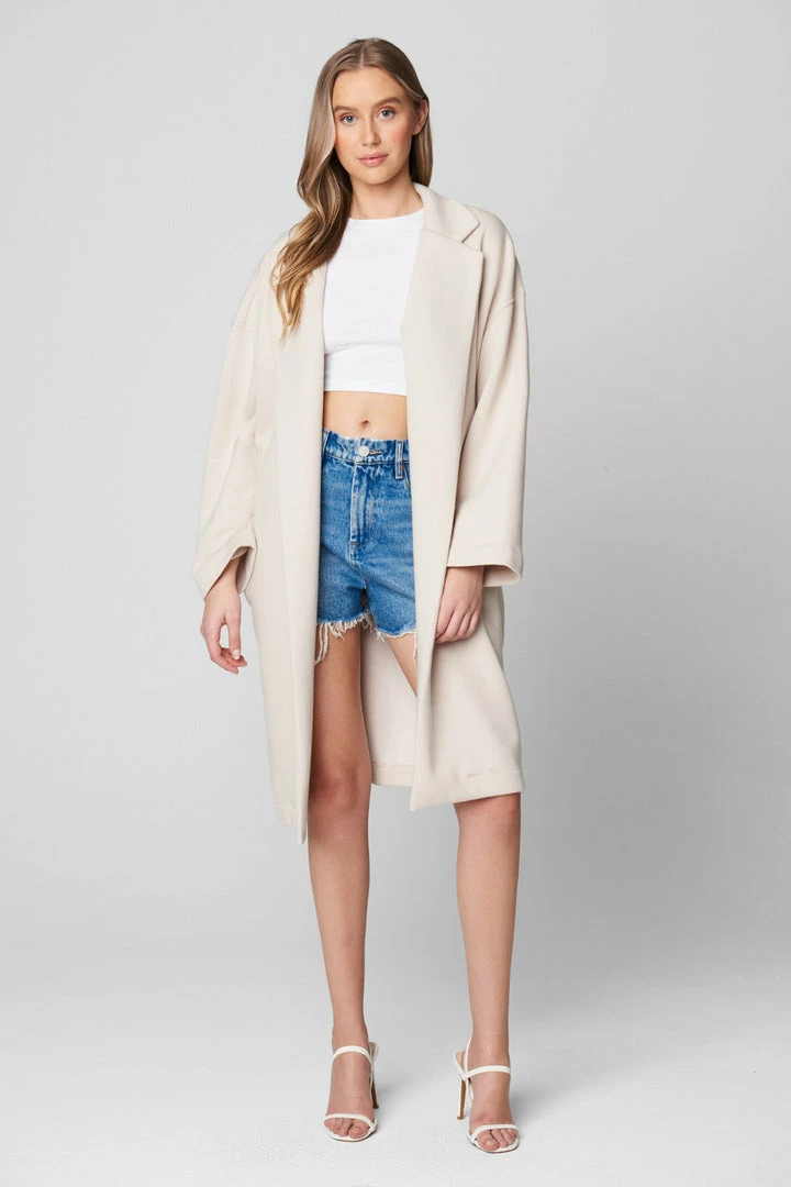 BLANK NYC Keep Me Company Jacket Cream 3 BLANK NYC Keep Me Company Jacket Cream