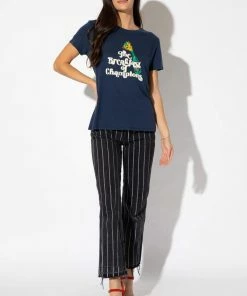 Sub_Urban Riot Breakfast Of Champions Tee Navy