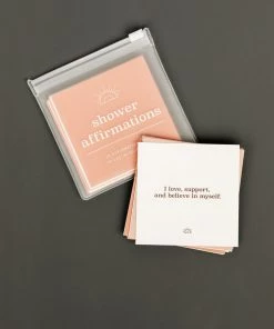 JaxKelly Shower Affirmation Cards