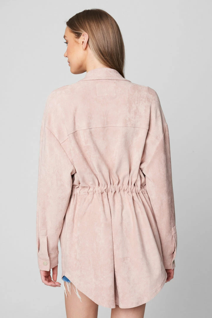 BLANK NYC Think Pretty Jacket Pink 5 BLANK NYC Think Pretty Jacket Pink