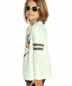 Chaser Boys Bliss Longsleeve Crew Au Lait Coolman