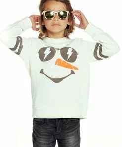 Chaser Boys Bliss Longsleeve Crew Au Lait Coolman