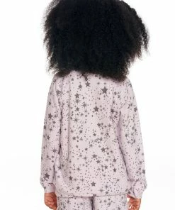 Chaser Bliss Knit Pullover Twilight Stars