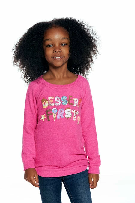 Chaser Girls Bliss Pullover Grapefruit 3 Chaser Girls Bliss Pullover Grapefruit