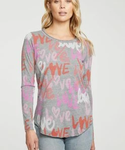 Chaser Love Longsleeve Grey