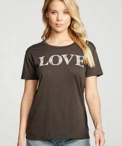 Chaser Recycled Everybody Tee Black Love
