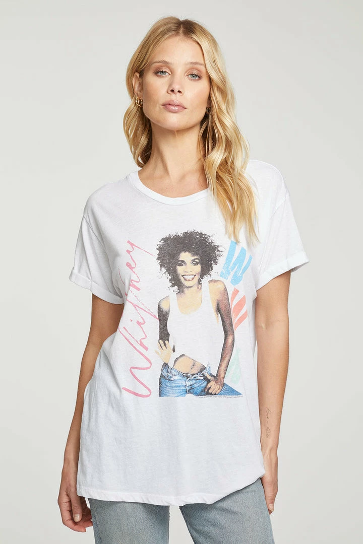 Chaser Whitney Tee White 3 Chaser Whitney Tee White