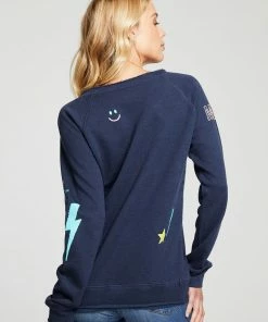 Chaser Terry Pullover Novelty Eclipse