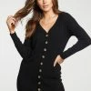 Chaser Cardigan Dress Black