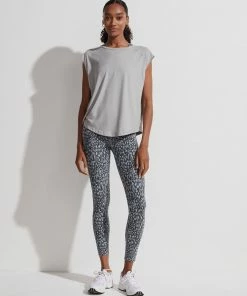 Varley Rosario T-Shirt Grey Marl