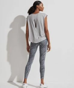 Varley Rosario T-Shirt Grey Marl 7 Varley Rosario T-Shirt Grey Marl