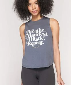 Spiritual Gangster Muscle Tank Slate