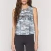 Spiritual Gangster Sgv Active Crop Tank Camo Print