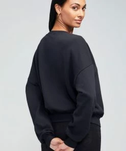 WildFox Harlequin Heart Sweatshirt Black