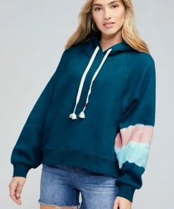 WildFox Sumo Hoodie Moonshine Stripe