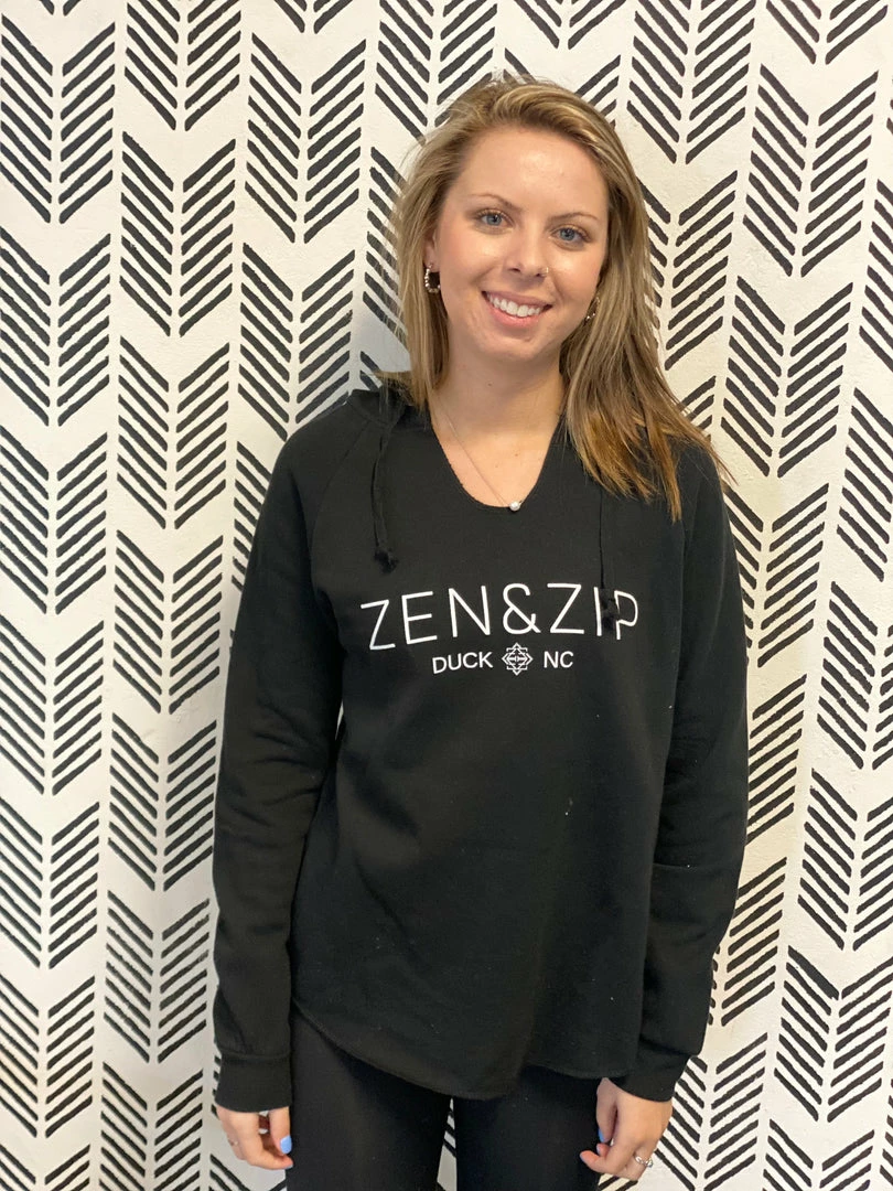 Zen&Zip Hoodie Black 3 Zen&Zip Hoodie Black