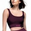 Avocado Kali Scoop Bra Fuchsia Purple
