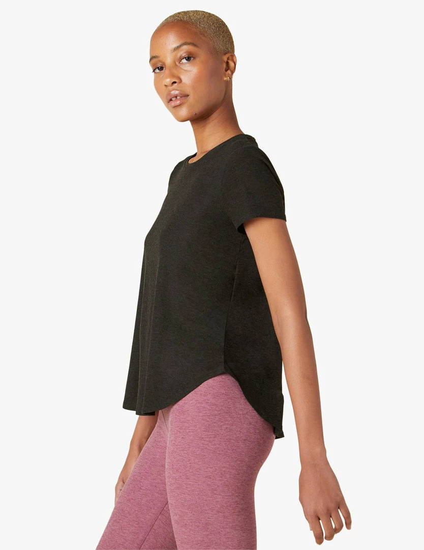 Beyond Yoga On The Down Low Tee Darkest Night 4 Beyond Yoga On The Down Low Tee Darkest Night