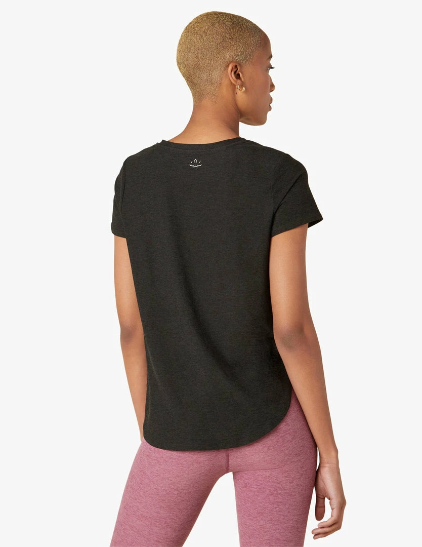 Beyond Yoga On The Down Low Tee Darkest Night 5 Beyond Yoga On The Down Low Tee Darkest Night