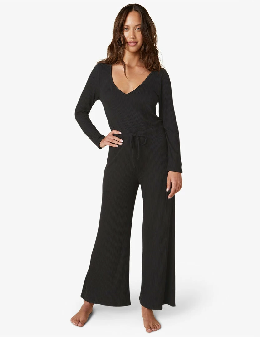 Beyond Yoga So Chic Jumpsuit Black 4 Beyond Yoga So Chic Jumpsuit Black