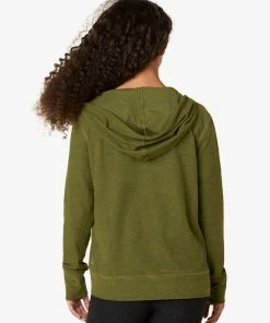 Beyond Yoga Spacedye Everyday Hoodie Deep Olive