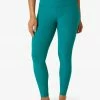Beyond Yoga Highwaisted Midi Legging Bay Blue Heather 1 Beyond Yoga Highwaisted Midi Legging Bay Blue Heather