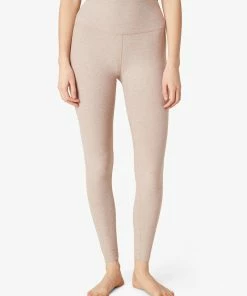 Beyond Yoga Spacedye High Waist Midi Chai