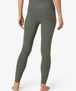 Beyond Yoga Spacedye High Waist Midi Pewter