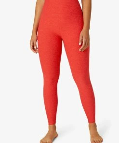 Beyond Yoga High Waisted Midi Legging Scarlet