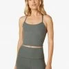 Beyond Yoga Spacedye Slim Racerback Pewter