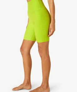 Beyond Yoga High Waisted Biker Short Matcha