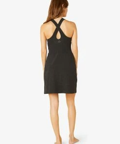 Beyond Yoga Under Lock And Key Dress Darkest Night