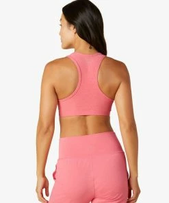 Beyond Yoga Spacedye Lift Your Spirits Bra Pink Crush
