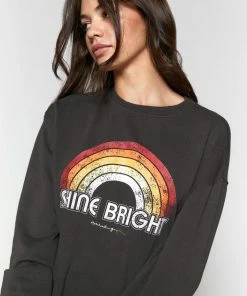 Spiritual Gangster Bright Mazzy Pullover Vintage Black