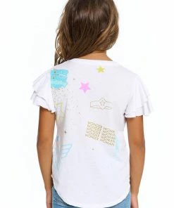 Chaser Girls Flutter Sleeve Wonder