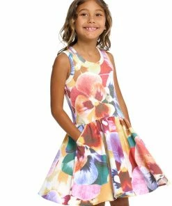 Chaser Girls Twirl Dress Floral