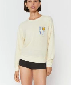 Spiritual Gangster Love Crew Neck Savasana Limoncello