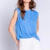 P.J. Salvage Sun Out Tank Bright Blue